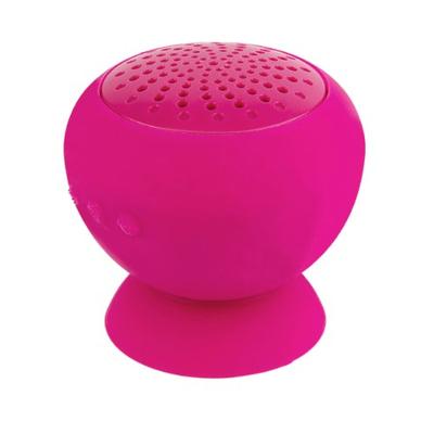 Vangoddy Portable Bluetooth Suction Speaker with Microphone and Micro USB Cable (Magenta)