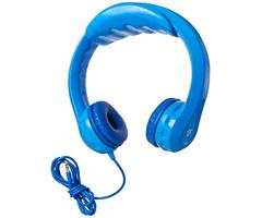 Aluratek AKH01FB Volume Limiting Wired Foam Headphones for Children (Blue)