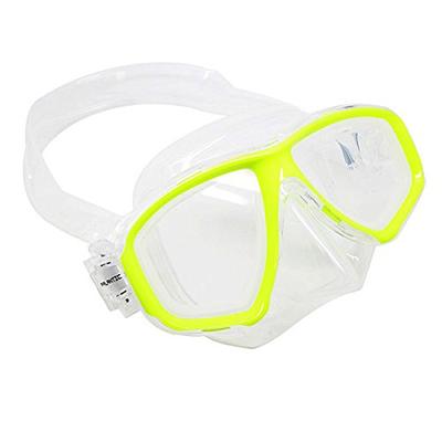 Yellow Dive Mask NEARSIGHTED Prescription RX Optical Lenses (Different each eye)