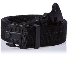 Uncle Mike's Kodra Hook and Loop Lining Ultra Duty Belt with Nylon Web (Small, Black)