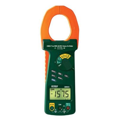 Extech 380926-NIST True RMS 2000A AC/DC Clamp Meter with NIST