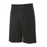 Ashworth Mens Flat Front Twill Shorts-Black-30