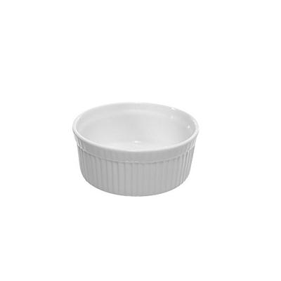 10 Strawberry Street Whittier 4.5"/10 Oz Ramekin, Set of 6, White