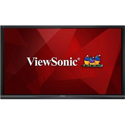 ViewSonic IFP7550 75" 2160p 4K Interactive Display, 20-Point Touch, VGA, Display-Port, HDMI