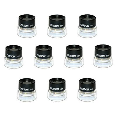 Carson LumiLoupe 10x Power Pre-Focused Stand Magnifier - Set of 10 (LL-10MU)