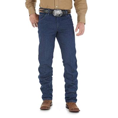 Wrangler Men's Premium Performance Cowboy Cut Regular Fit Jean, Prewashed, 38W x 32L