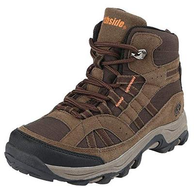 Northside Kid's Rampart Mid Hiking Boot, Medium Brown, 4 M US Big Kid