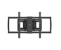 QualGear Heavy Duty Full Motion TV Wall Mount for 60"-100" Flat Panel and Curved TVs, Black (QG-TM-0