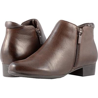 Trotters Women's Major Ankle Bootie, Dark Brown, 9.5 M US