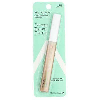 Almay Clear Complexion Oil-Free Concealer, Medium [300], 0.18 oz (Pack of 3)