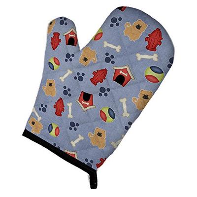 Caroline's Treasures BB2757OVMT Dog House Collection Chow Chow Cream Oven Mitt, Large, multicolor