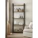 Hooker Furniture Crafted Etagere Bookcase Wood in Black/Brown | 88 H x 40 W x 18 D in | Wayfair 1654-10445-MTL