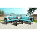 Madison 8 Piece Sectional Seating Group w/ Cushions Metal in Blue kathy ireland Homes & Gardens by TK Classics | Outdoor Furniture | Wayfair