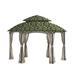 Garden Winds Heritage Hexagon Gazebo Replacement Canopy Fabric in Green/Brown | 40 H x 144 W x 144 D in | Wayfair LCM1396CAMOGR