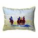 Millwood Pines Revis Beach Riders Zippered Indoor/Outdoor Rectangular Throw Pillow Polyester/Polyfill blend | 20 H x 24 W x 6 D in | Wayfair