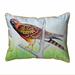 Millwood Pines Rathbun Marsh Hawk Zippered Indoor/Outdoor Rectangular Throw Pillow Polyester/Polyfill blend | 20 H x 24 W x 6 D in | Wayfair