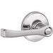 Schlage Torino Lever Privacy (Bed & Bath) in Gray | 2.625 H x 5.3125 W x 2.7 D in | Wayfair J40TOR625