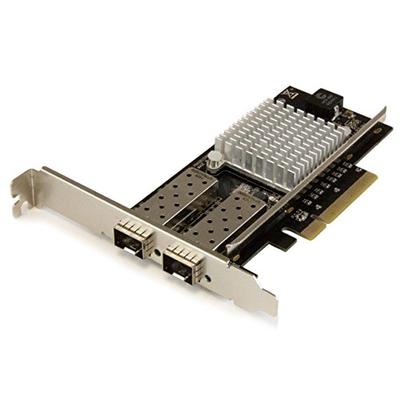 10G Network Card - 2X 10G Open SFP+ Multimode LC Fiber Connector - Intel 82599 Chip - Gigabit Ethern