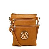 MKF Crossbody bag for women - Removable Adjustable Strap - Vegan leather Crossover Designer messenge screenshot. Handbags & Totes directory of Handbags & Luggage.