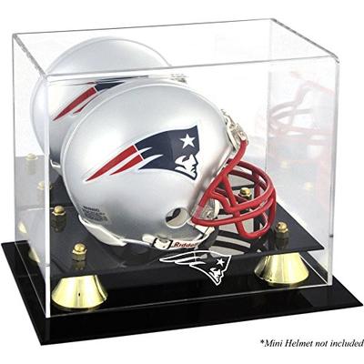 Mounted Memories New England Patriots Mini Helmet Display Case