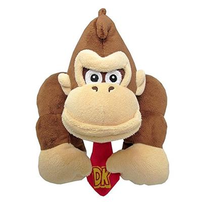 Little Buddy Super Mario All Star Collection 1586 Donkey Kong Stuffed Plush, 8"