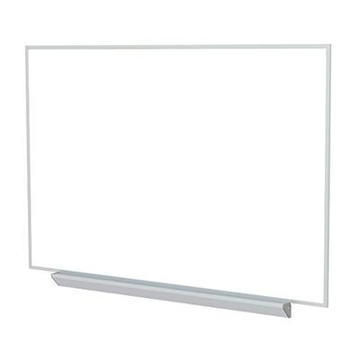 Ghent 4.5" x 8.5" Aluminum Frame Premium Porcelain Magnetic Whiteboard - 4 Markers & Eraser - Made i