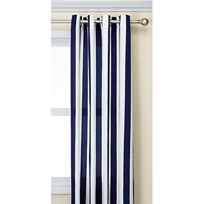 Outdoor Decor Coastal Stripe 96 Cabana Panel, Navy
