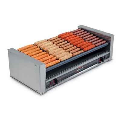 Nemco 8027SX-SLT Non-Slip Coated 27 Hot Dog Roller Grill