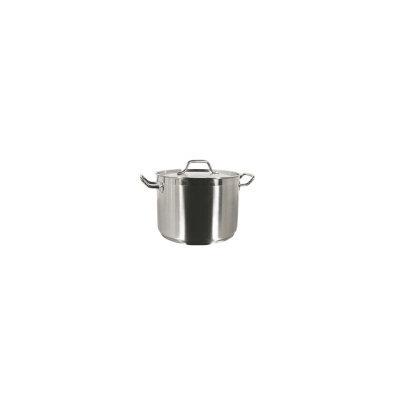 Thunder Group SLSPS008 Stainless Stock Pot with Lid, 8-Quart