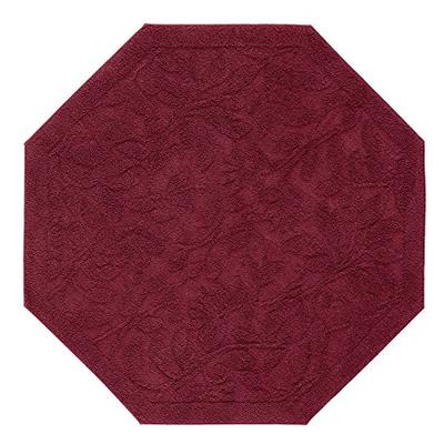 Mohawk Home Foliage Cabernet Octagon Accent Rug, 4'x4'