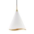 Hudson Valley Lighting Martini 13 Inch Large Pendant - 9613-GL/WHT