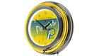 NBA Indiana Pacers Chrome Neon Clock, One Size, Chrome