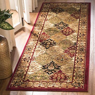 Safavieh Lyndhurst Collection LNH221B Multi and Red Runner, 2 feet 3 inches by 16 feet (2'3" x 16')