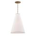 Hudson Valley Lighting Worth 16 Inch Large Pendant - 3916-AGB