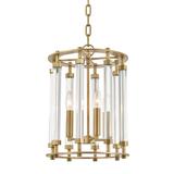 Hudson Valley Lighting Haddon 12 Inch Mini Pendant - 2812-AGB