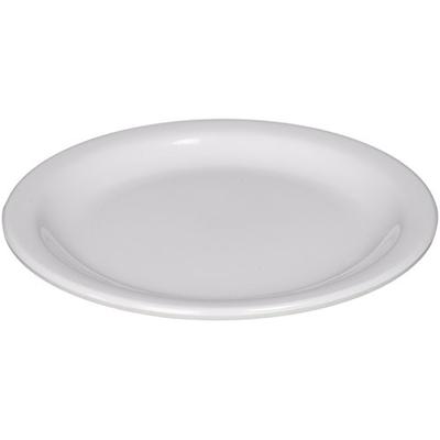Winco MMPR-6W Round Melamine Plate, 6.5-Inch, White ( 12 Count )
