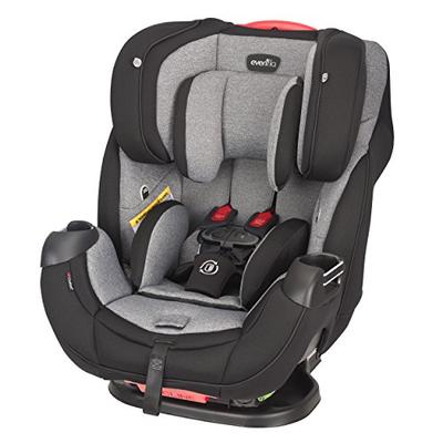 Evenflo Platinum Symphony Elite All-In-One Car Seat, Ashland Gray