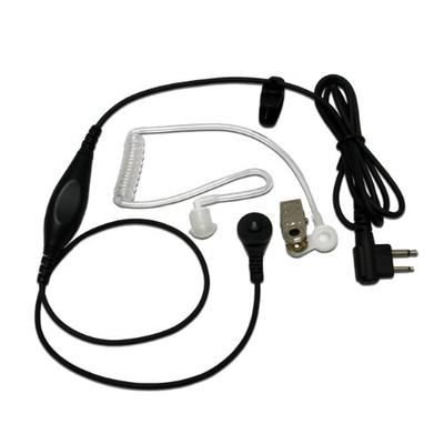 Maximal Power RHF MOT P01 Single Wire Surveillance Earpiece with Waterproof PTT Microphone for Motor