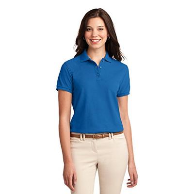 Port Authority Women's Silk Touch Polo 3XL Strong Blue