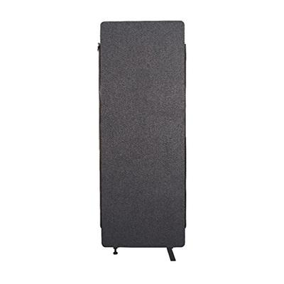 Luxor Reclaim Acoustic Room Dividers Expansion Panel - Slate Gray