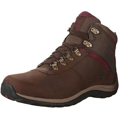 Timberland Women's Norwood Mid Waterproof Hiking Boot, Dark Brown, 10 Medium US