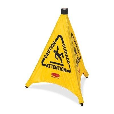 Rubbermaid Multi-Lingual Caution Safety Cones