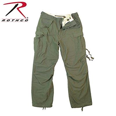 Rothco Vintage M-65 Field Pants, Olive Drab, Small