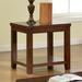 Loon Peak® Dylon End Table Wood in Brown/Red | 24 H x 23.5 W x 22 D in | Wayfair 80F15C719A7B429FAA0E477536D433BD