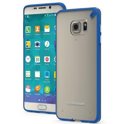PureGear Slim Shell Case for Samsung Galaxy S6 edge+ - Clear/Blue