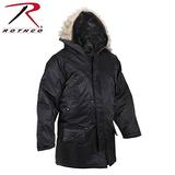 Rothco N-3B Parka, Black, 2X screenshot. Specialty Apparel / Accessories directory of Specialty Apparel.