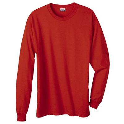 Hanes Men's 5.2 oz COMFORTSOFT HEAVYWEIGHT T-Shirt, M-Deep Red