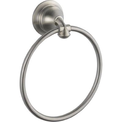 Delta Faucet 79446-SS Linden Towel Ring, Brilliance Stainless Steel