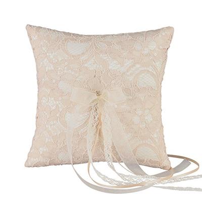 Adelaide Wedding Collection, Ring Pillow, Ivory