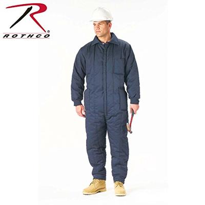 Rothco Insulated Coverall, Navy Blue, Small